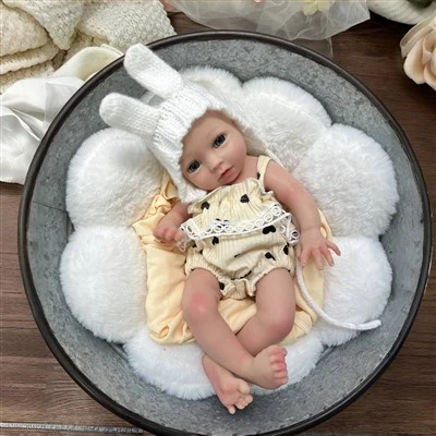 Anak Patung Bayi Realistik Badan Penuh Silikon